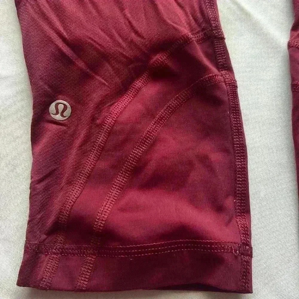 Lululemon Inspire Tight II *Full-On Luxtreme (Mesh) size 6